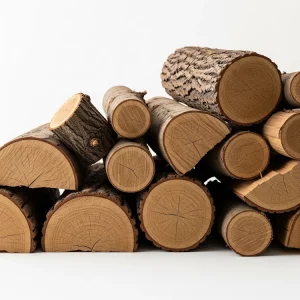 Logs (please note: stock photograph, the amount and type of wood received may not match this image)
